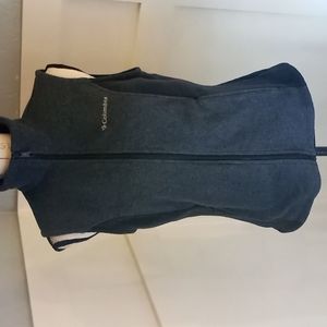 Columbia Charcoal/Black Fleece Vest